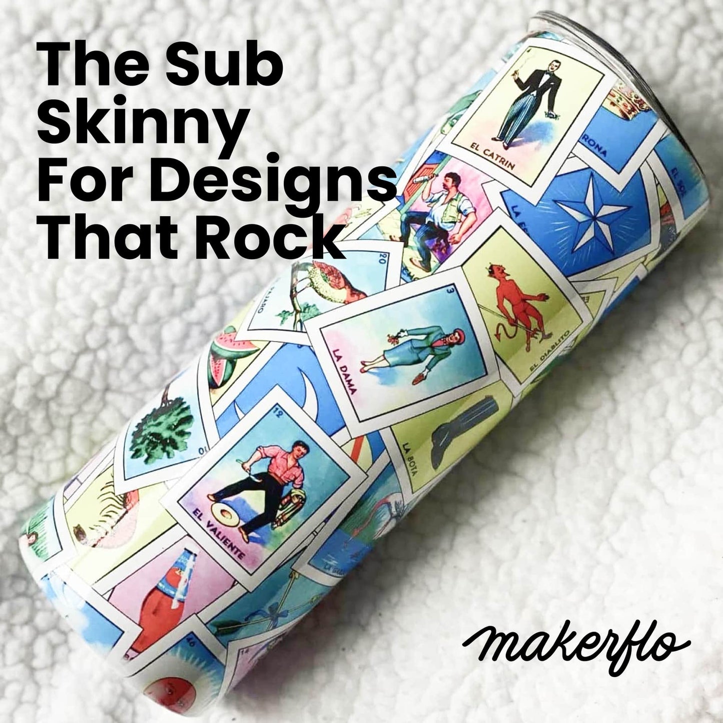 20oz Skinny Sublimation Tumbler
