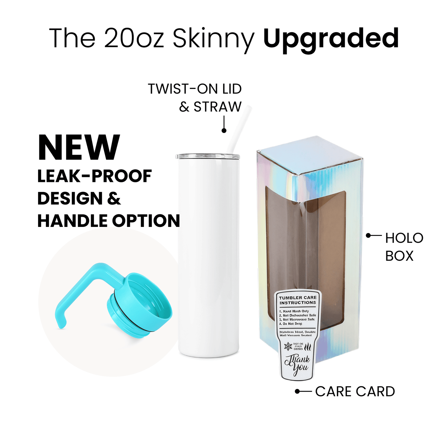 MakerTwist™️ Sublimation Tumbler 12-Pack