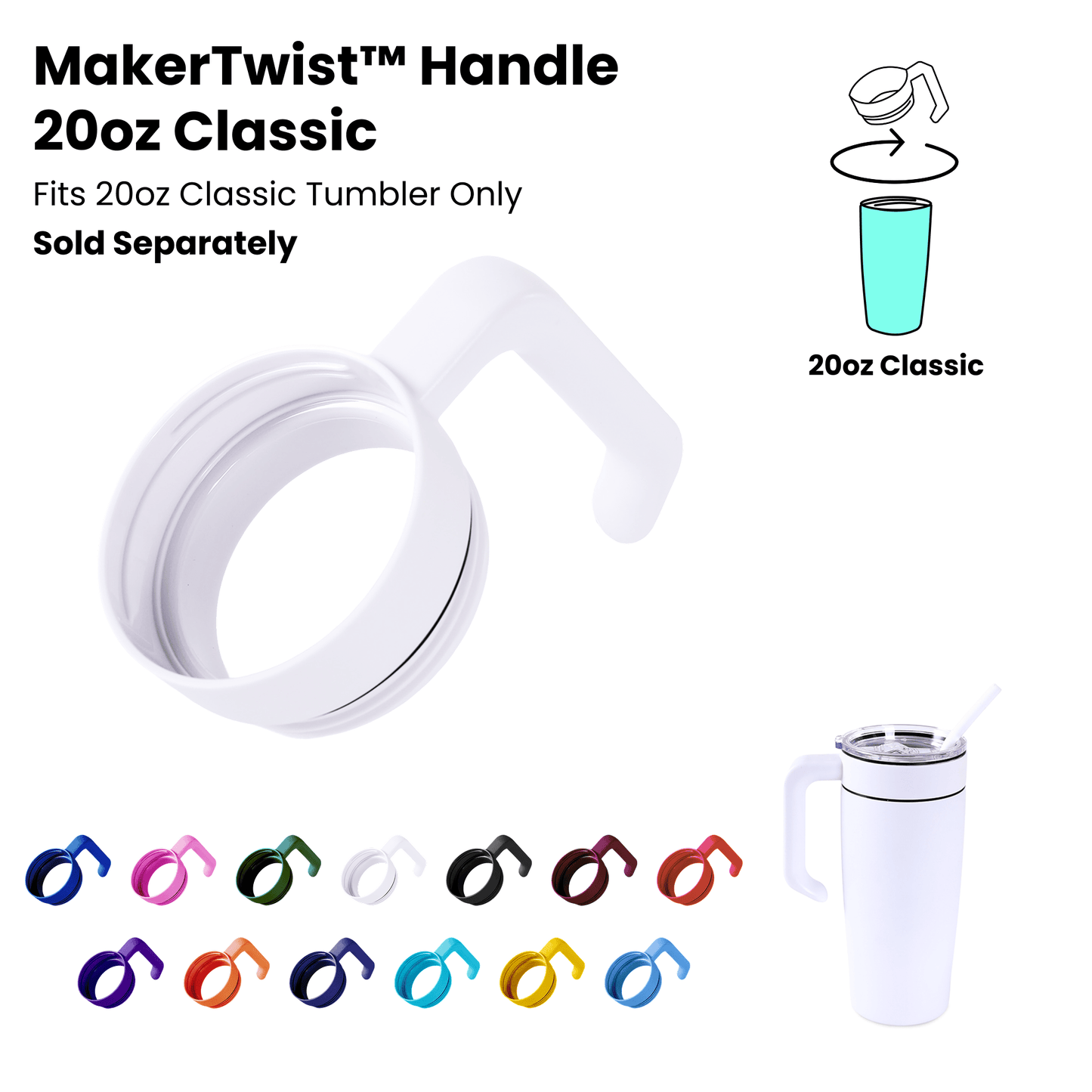 20oz Classic Electroplated Tumbler
