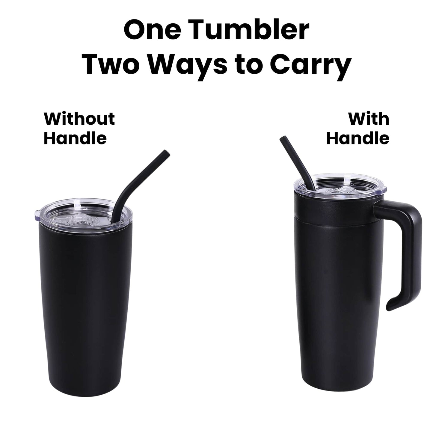 20oz Classic Tumbler with Handle