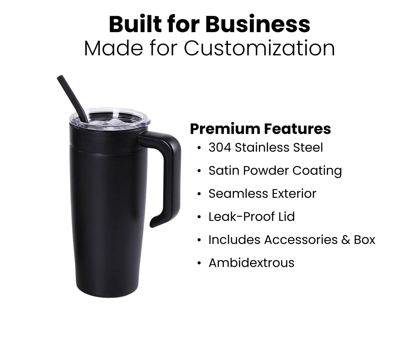 20oz Classic Tumbler with Handle