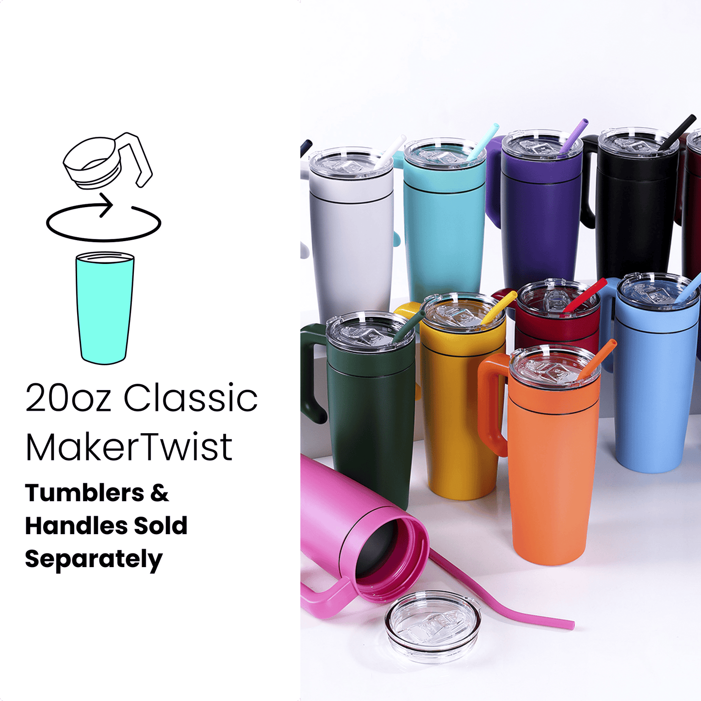 20oz Classic MakerTwist Tumbler