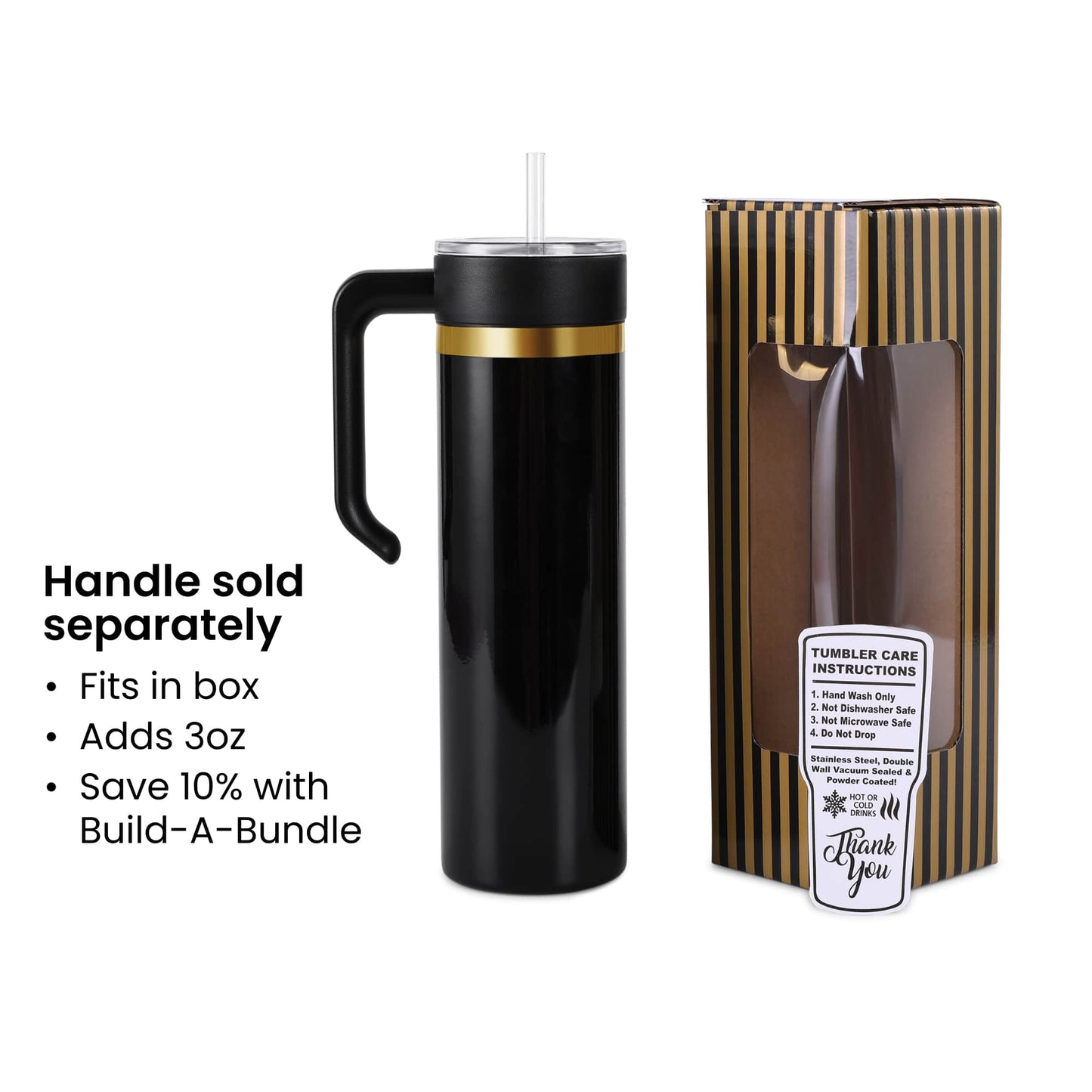 20oz Skinny Gold