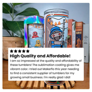 20oz skinny tumbler customer review