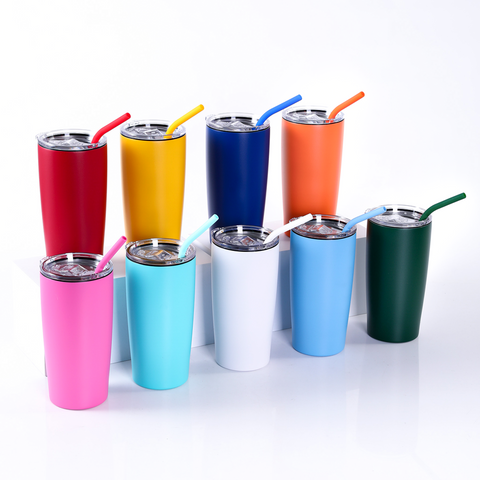 20 ounce tumblers assorted colors COOL GEAR 2-Pack 20 oz Shady Fruit Tumbler with Pressure Fit Lid and S   Cool Gear