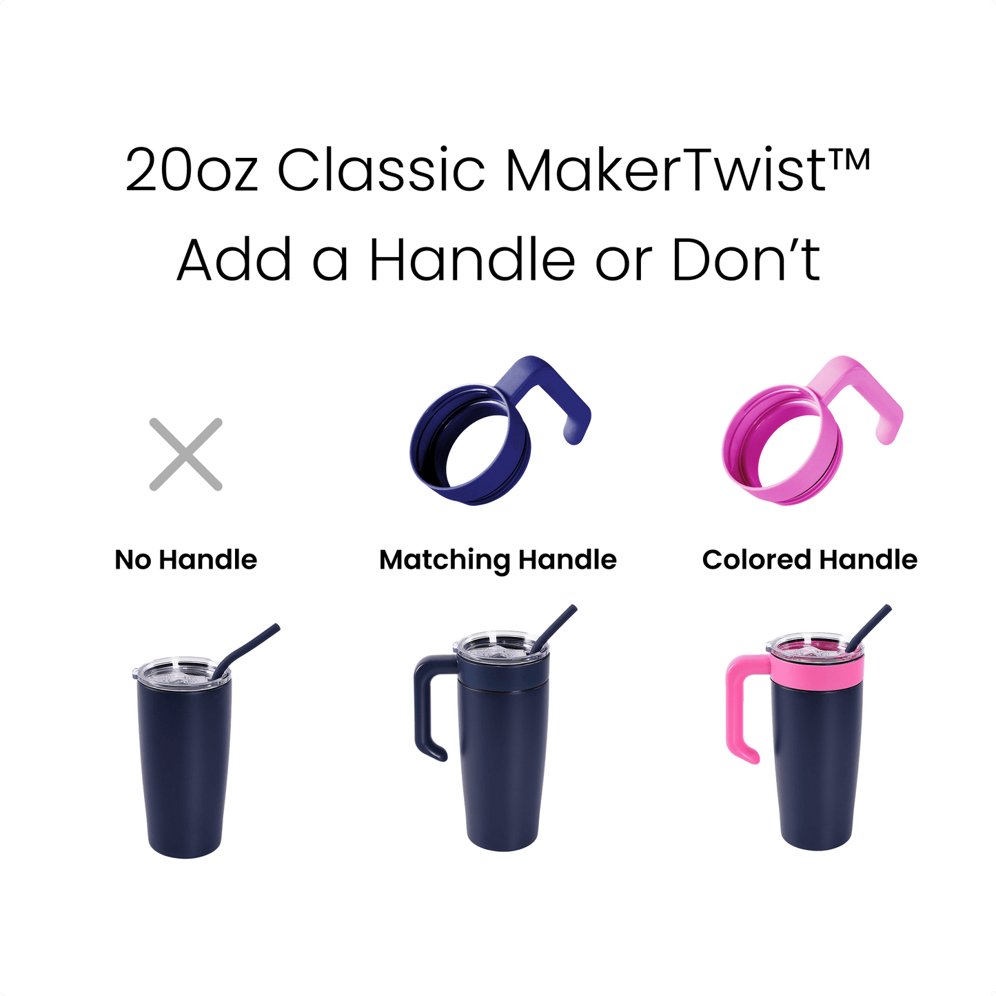 20oz Classic MakerTwist Tumbler