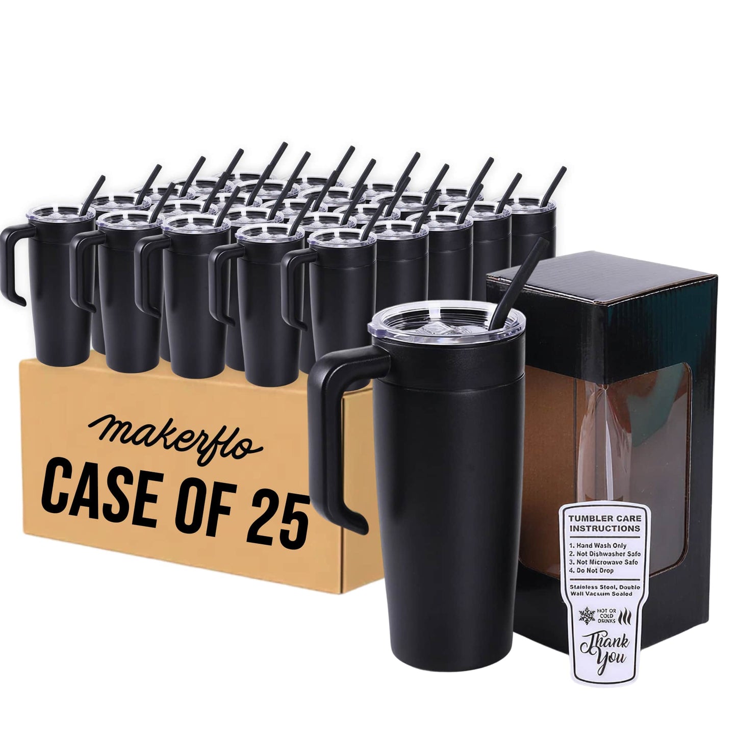 20oz Classic Tumbler with Handle