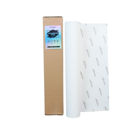 24 inch wide sublimation paper roll, with box