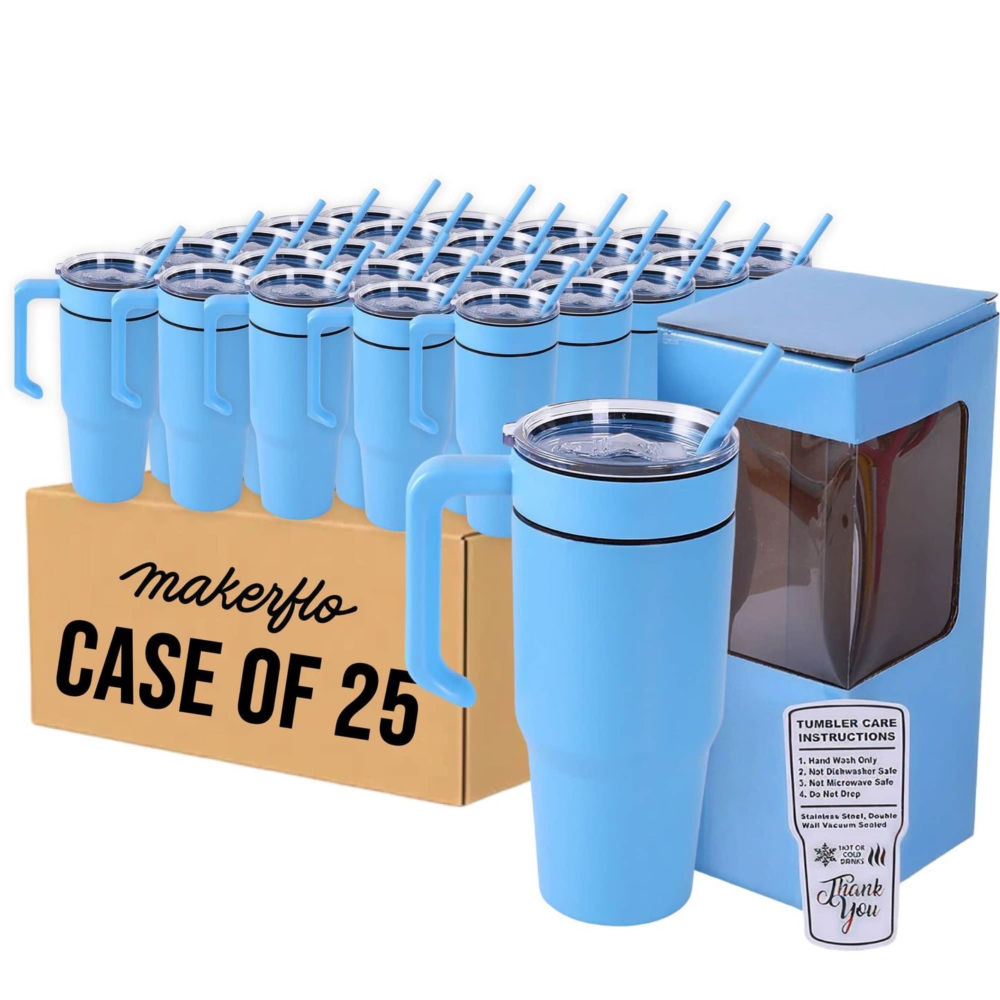 30oz Tumbler with Handle