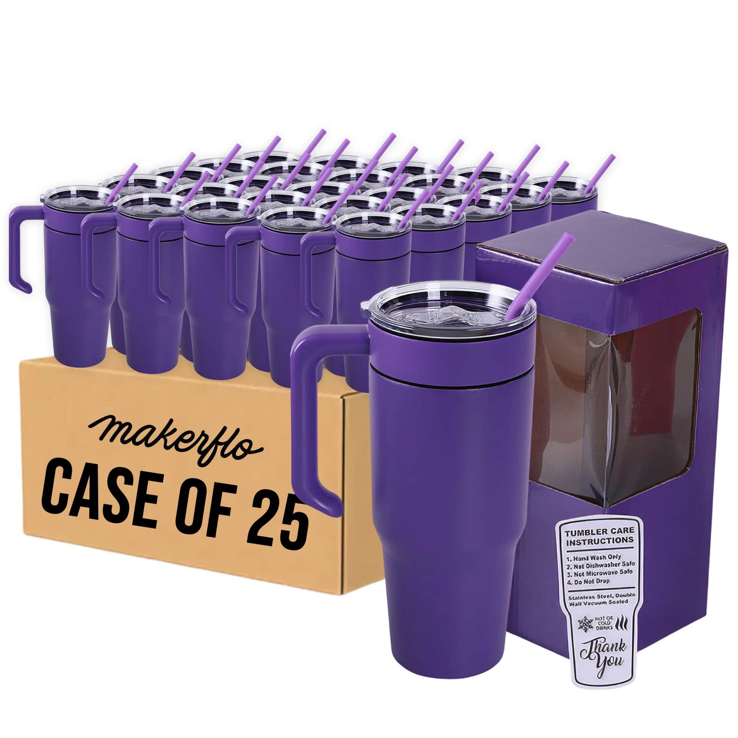 30oz Tumbler with Handle