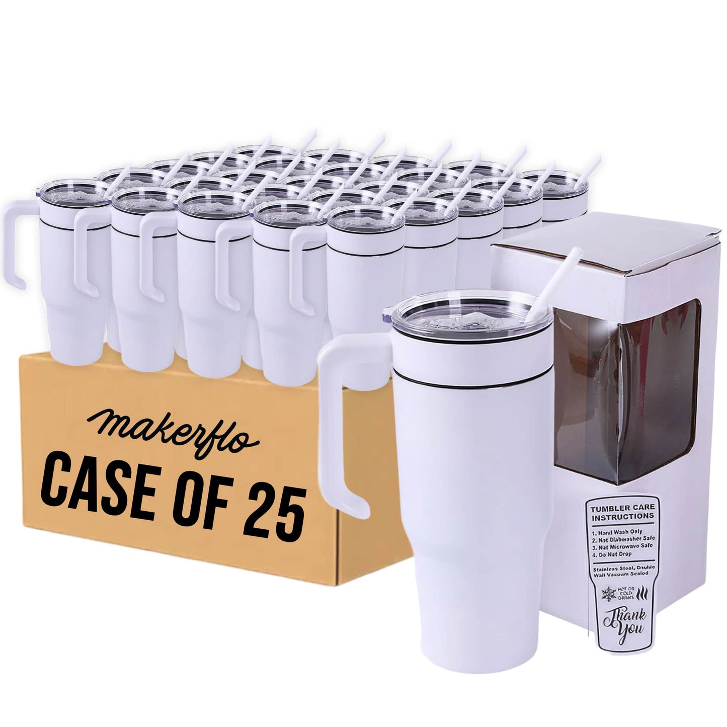30oz Tumbler with Handle