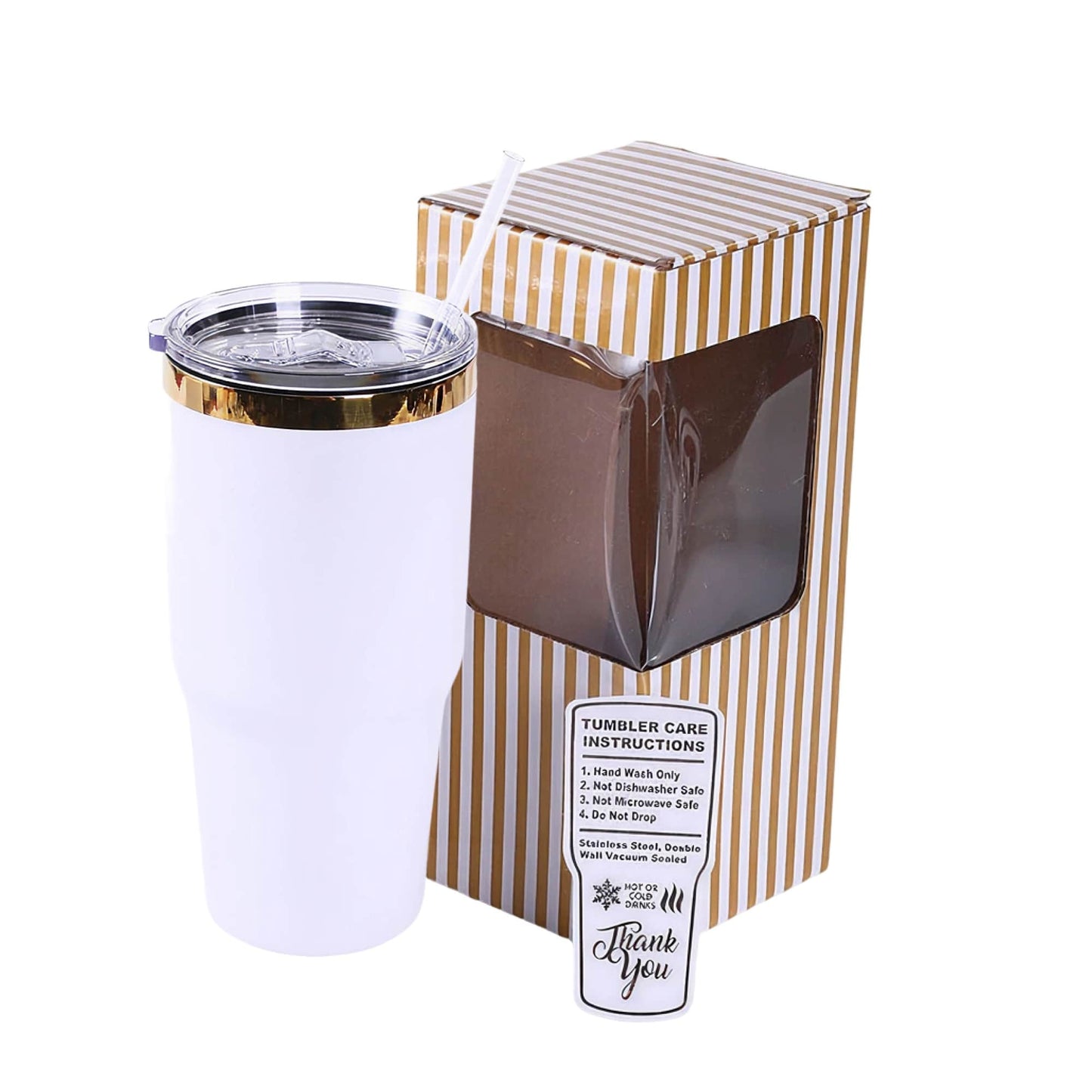 30oz Gold Tumbler