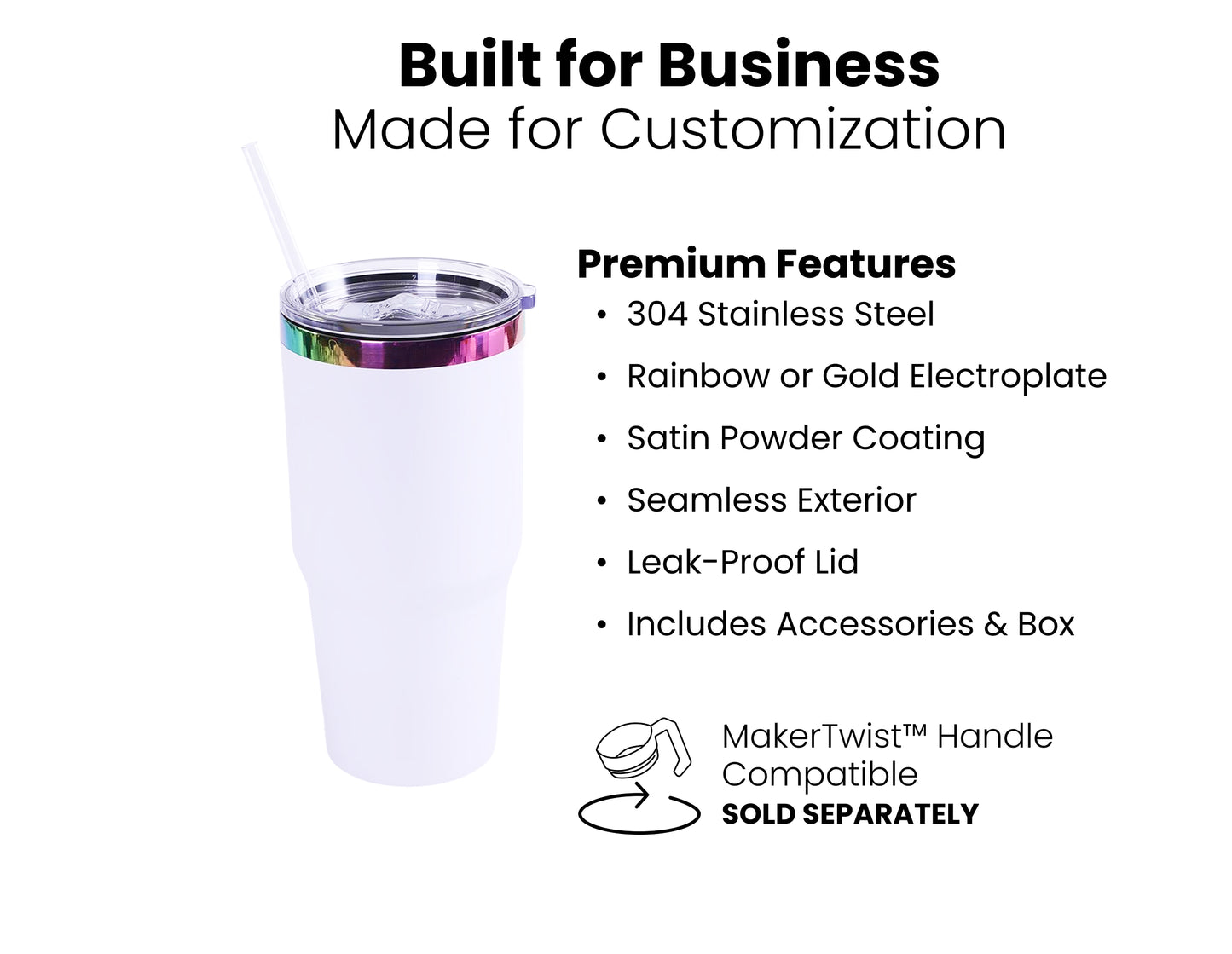 30oz Electroplated Tumbler
