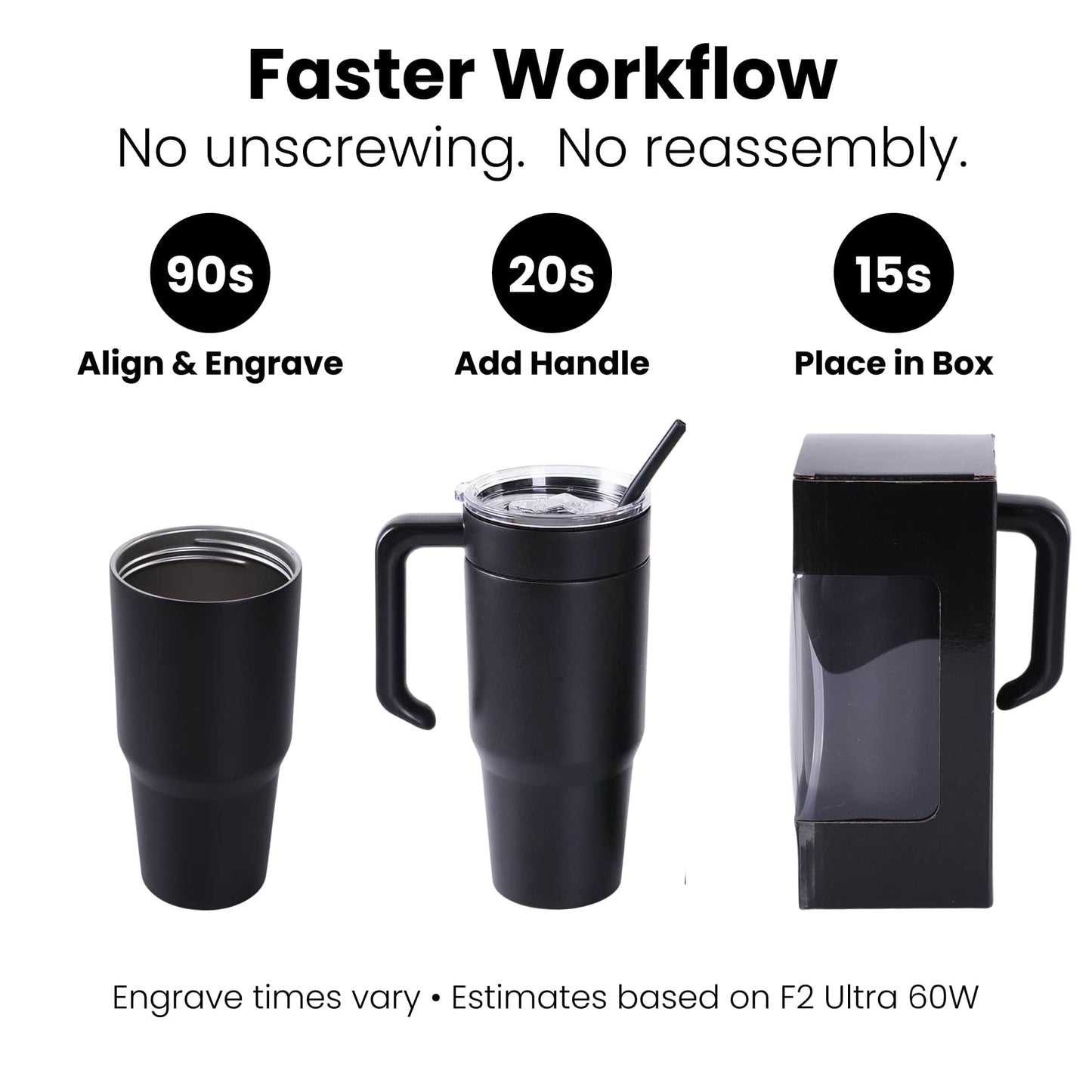 30oz Tumbler with Handle