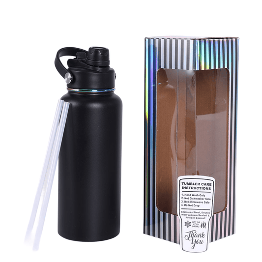 32oz Rainbow Hydro Bottle