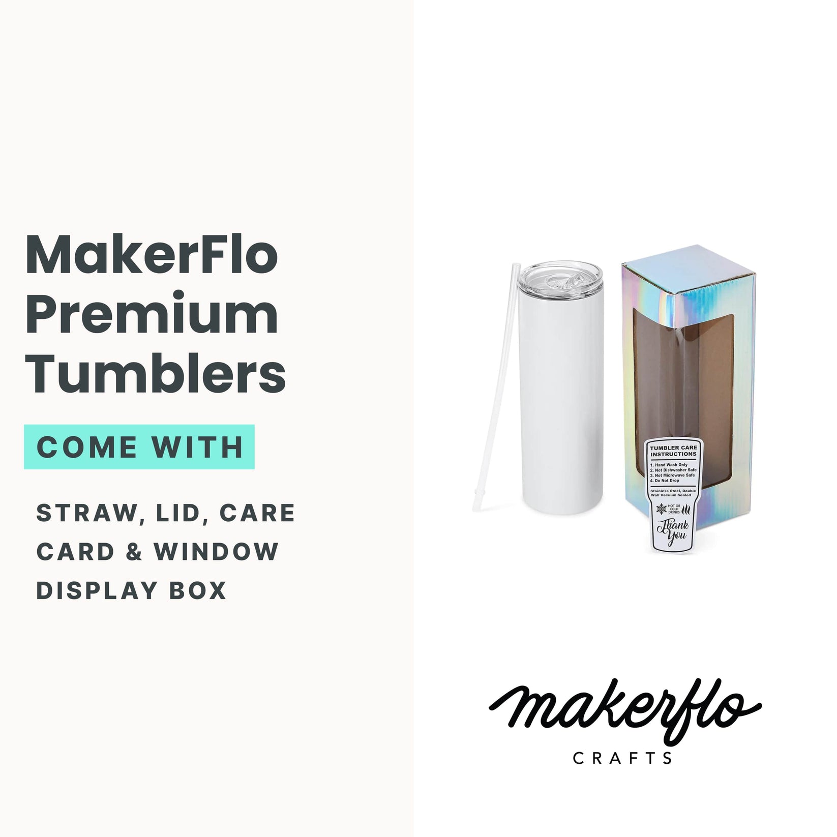 MakerFlo Sublimation Tumblers