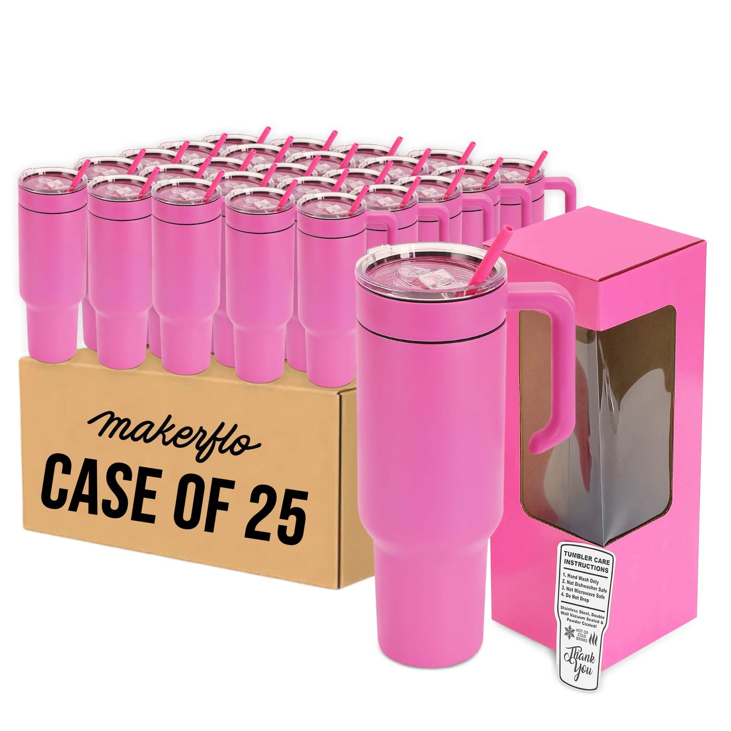 40oz Tumbler with Handle