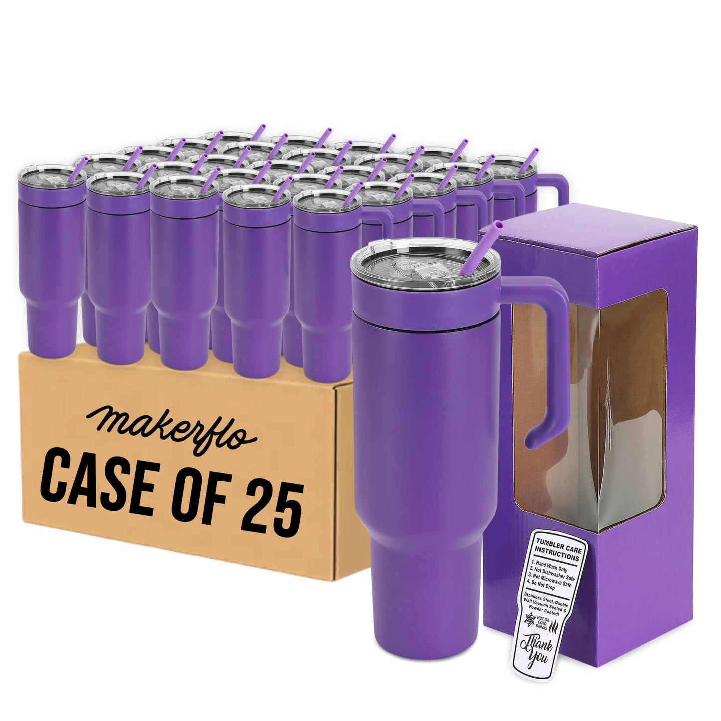 40oz Tumbler with Handle