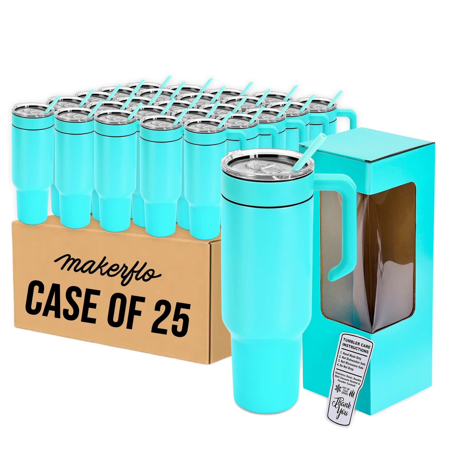 40oz Tumbler with Handle