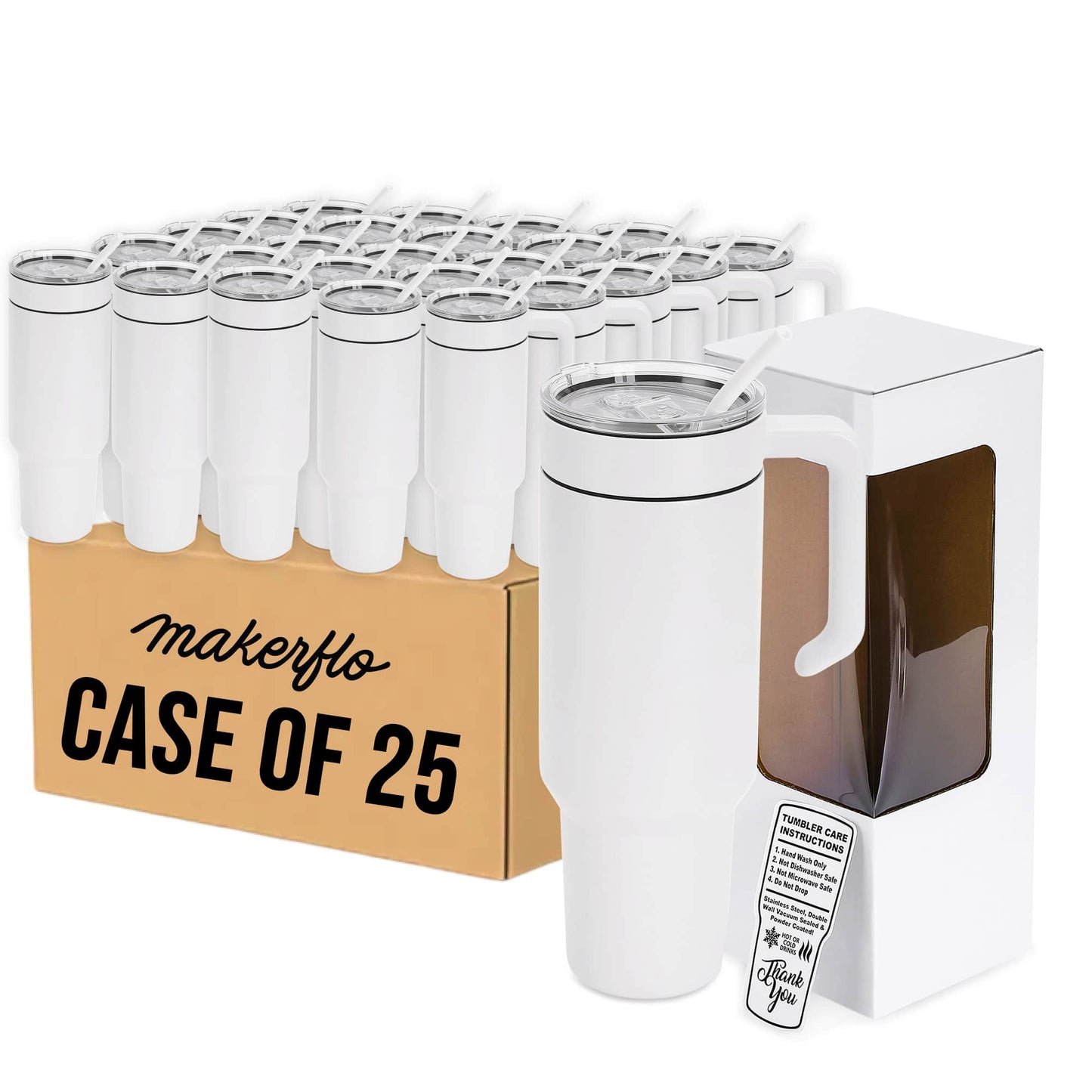 40oz Tumbler with Handle