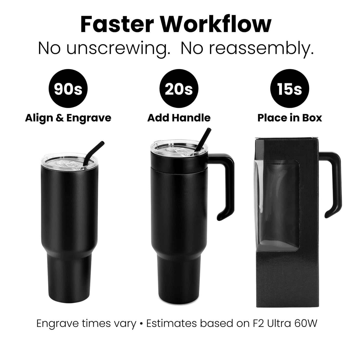 40oz Tumbler with Handle