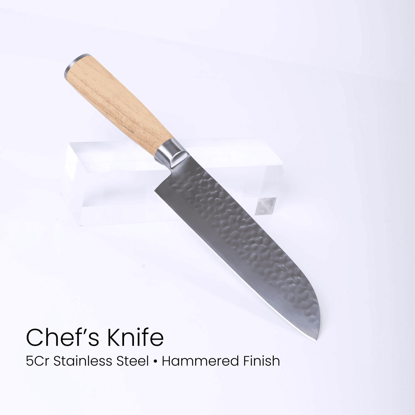 Kitchen Knife Set with Magnetic Block Stand