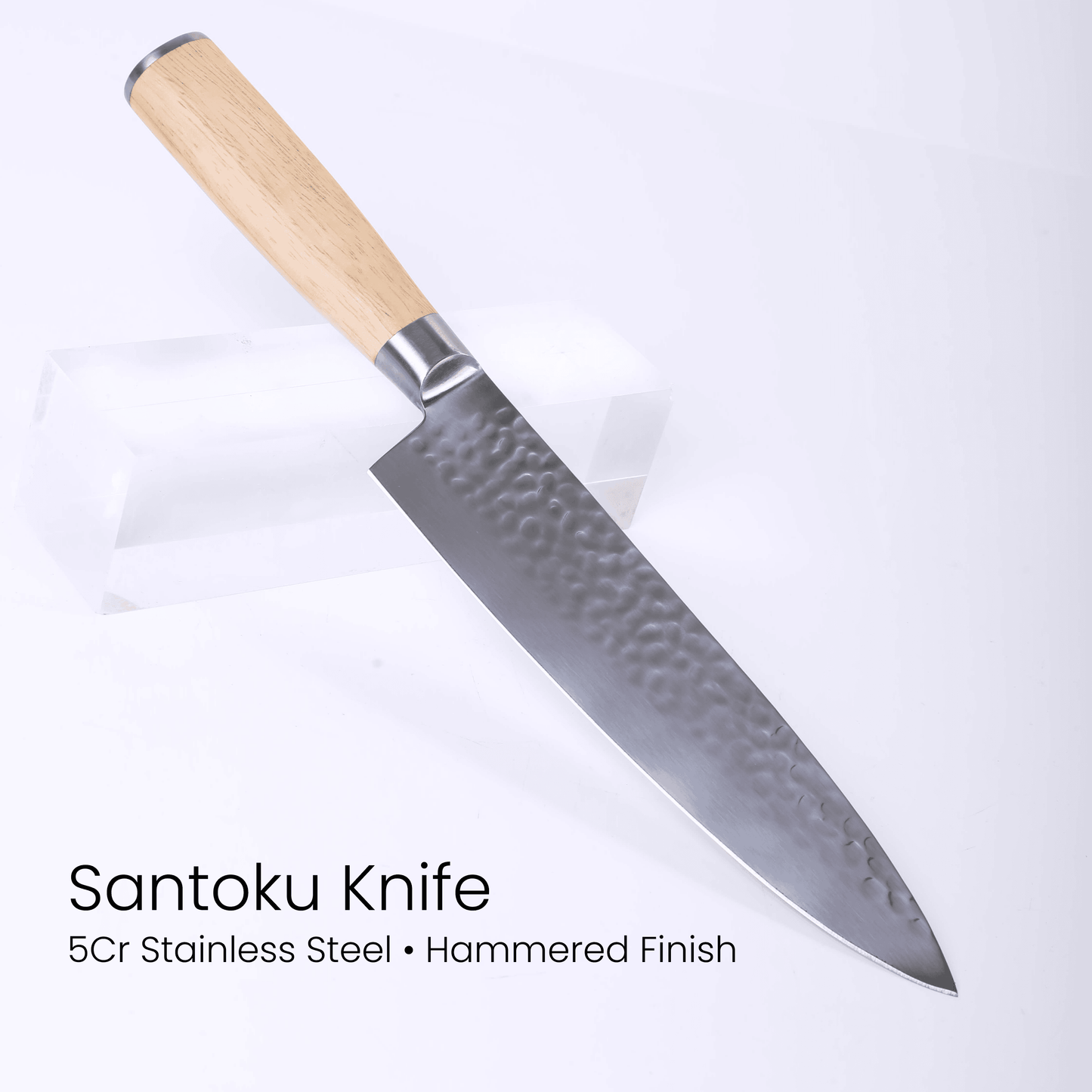 Kitchen Knife Set with Magnetic Block Stand