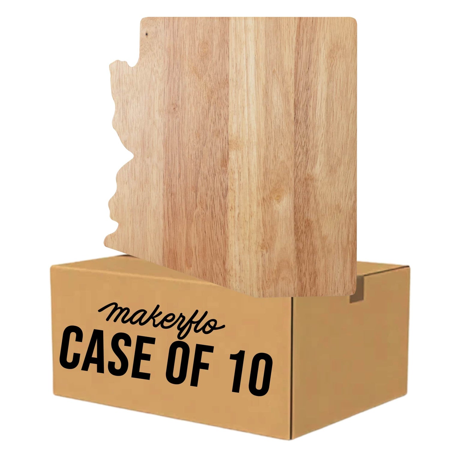 Bulk Arizona cutting boards, case of 10