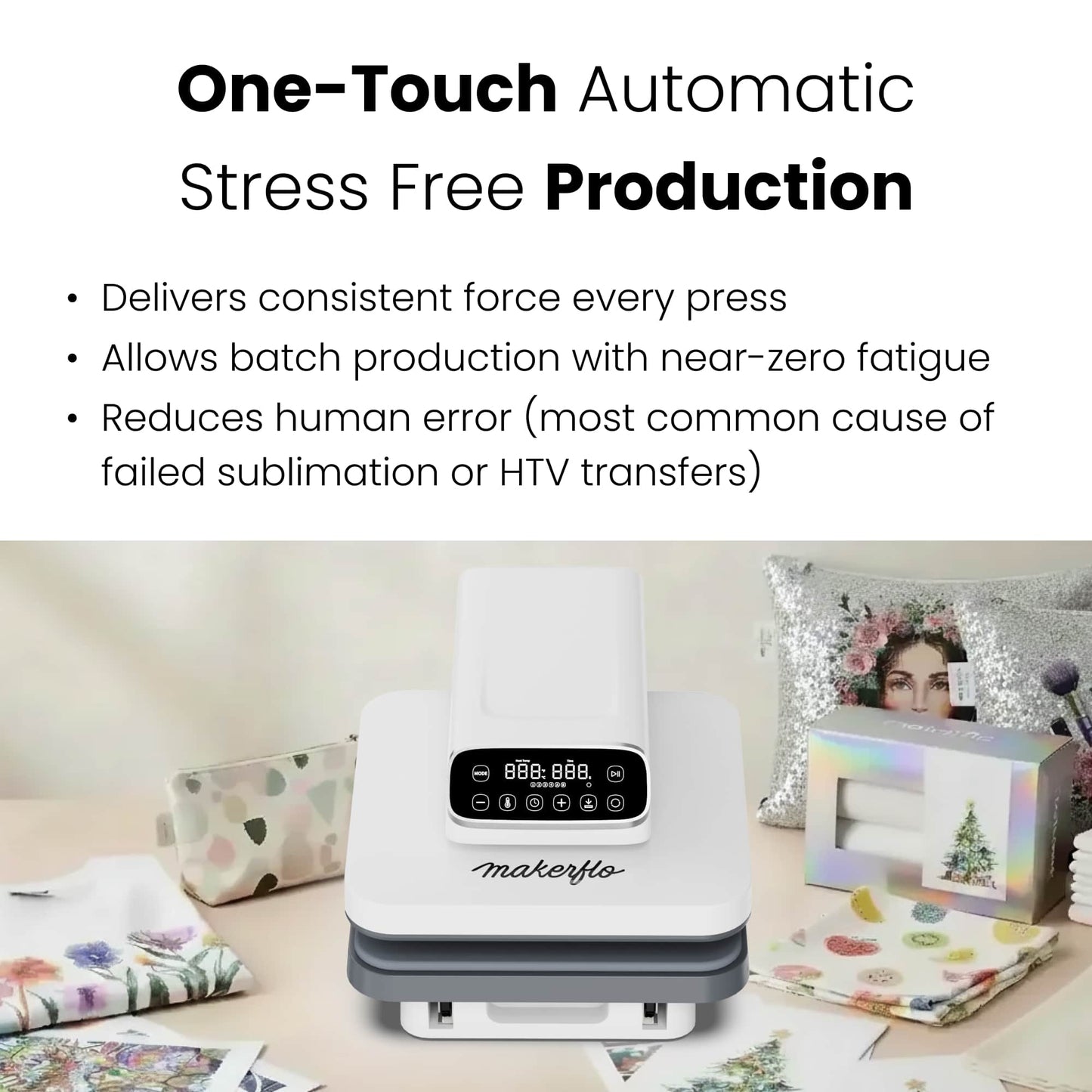 Flat Heat Press 15 x 15