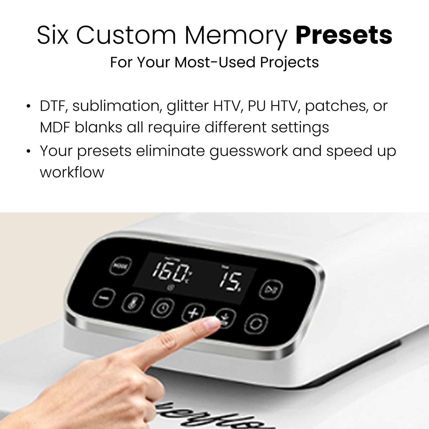 Flat Heat Press 15 x 15