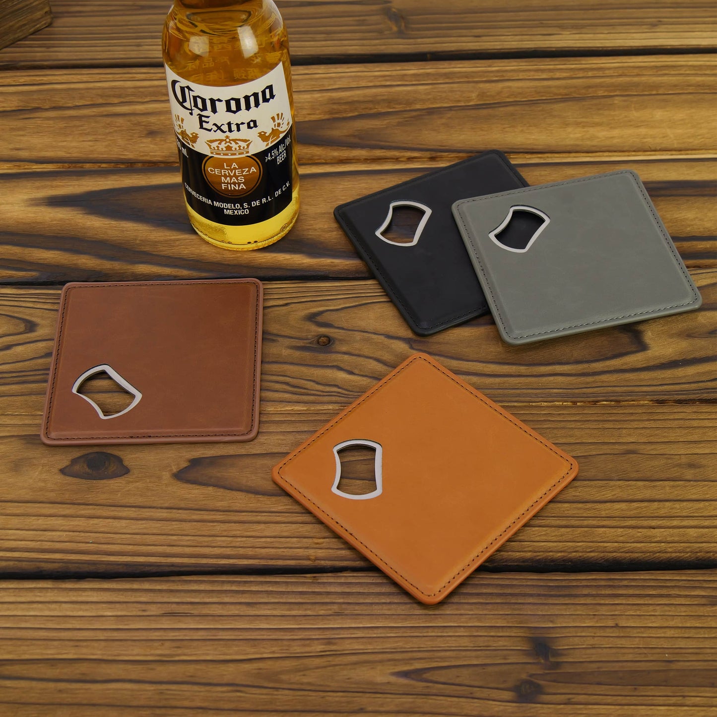 Laserette Bottle Opener Coaster