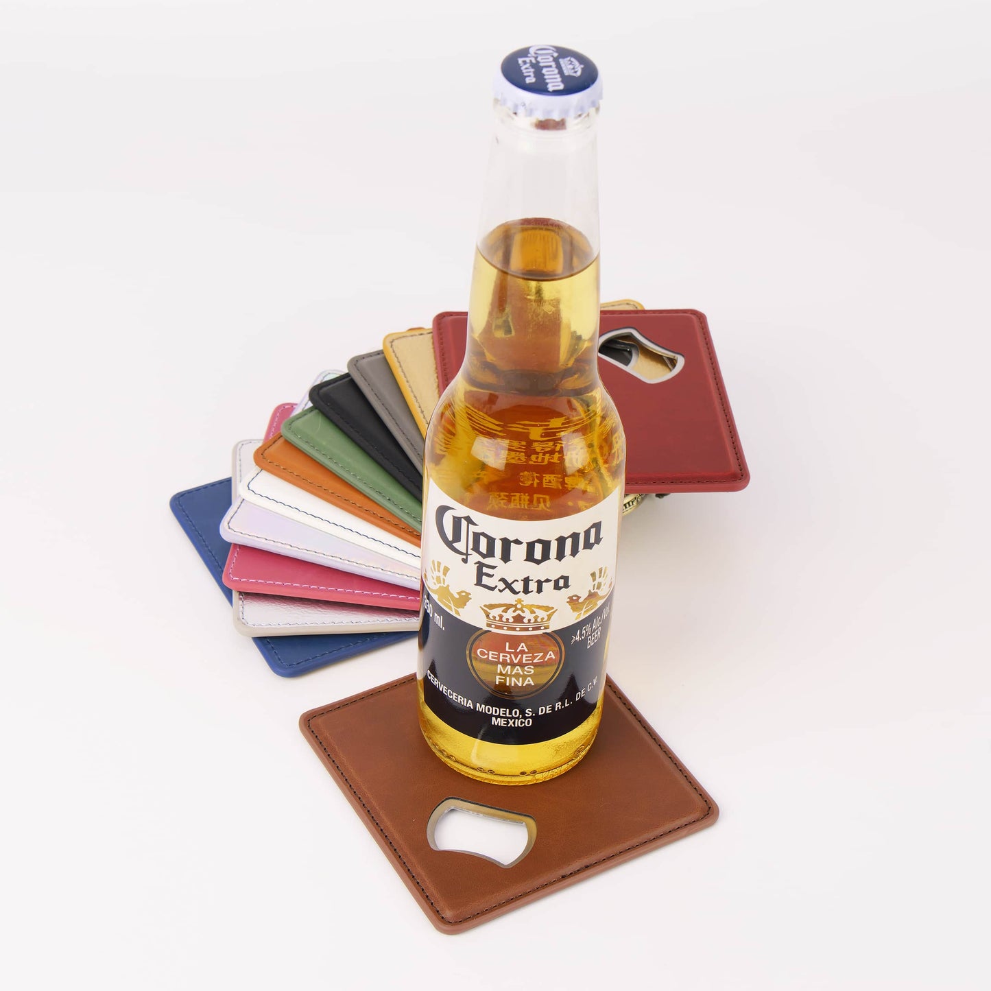 Laserette Bottle Opener Coaster