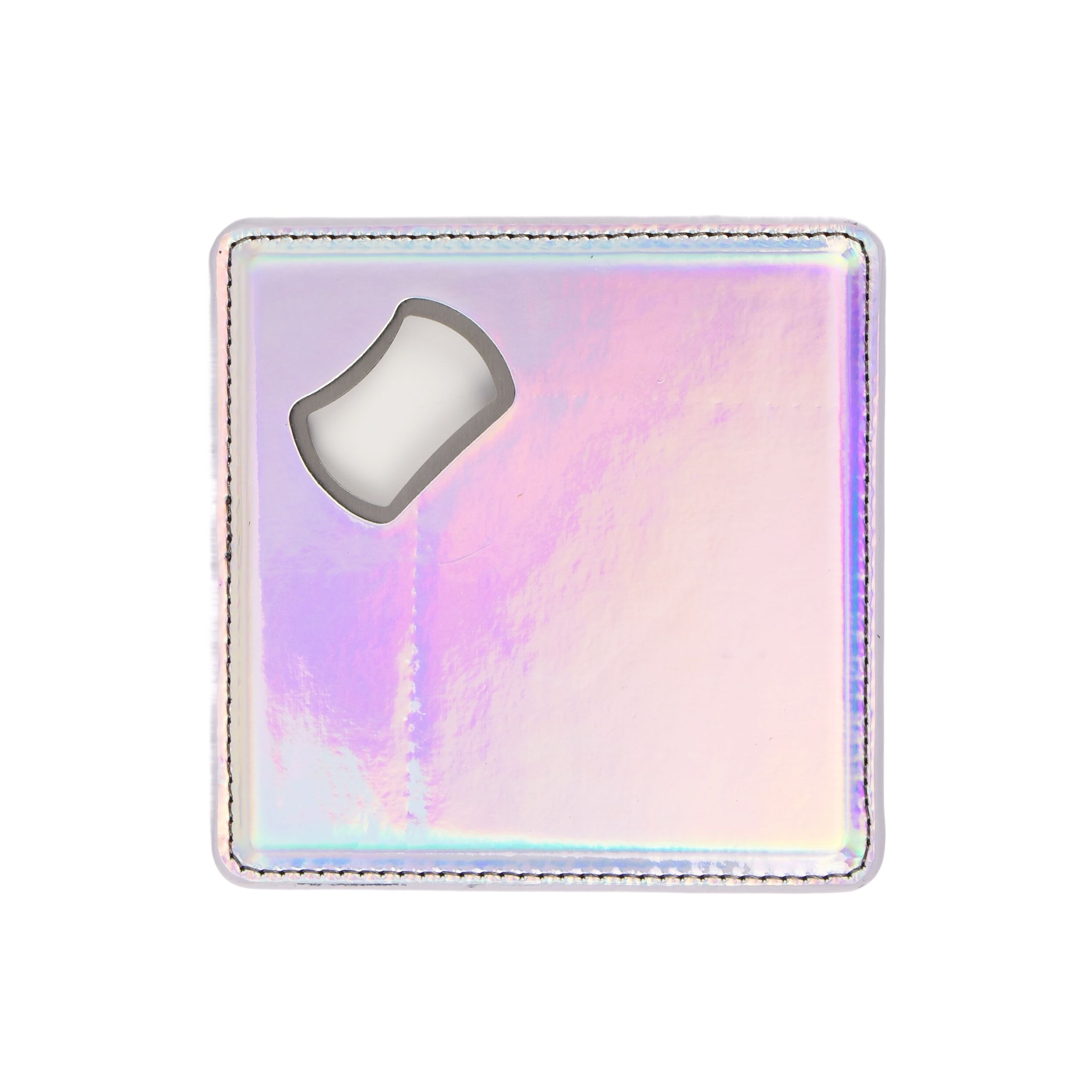 Laserette®️ Bottle Opener Coaster | Laser Engrave or UV Print