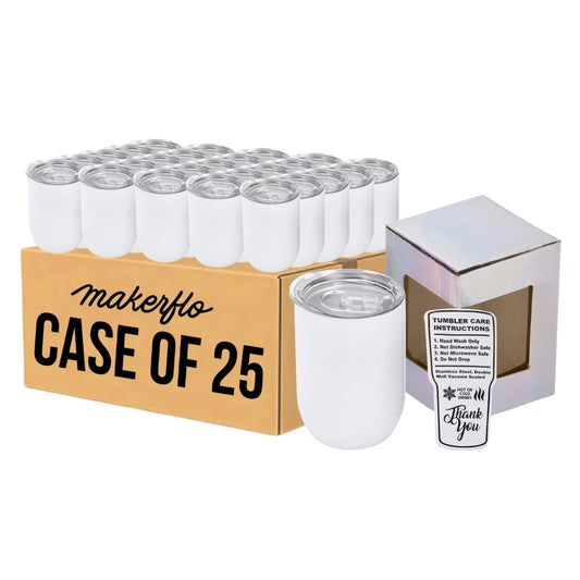 12oz Sublimation Wine Tumbler