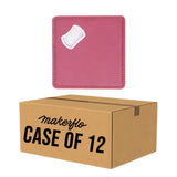 bottle opener coaster, pink engravable Laserette, magnetic, case of 12