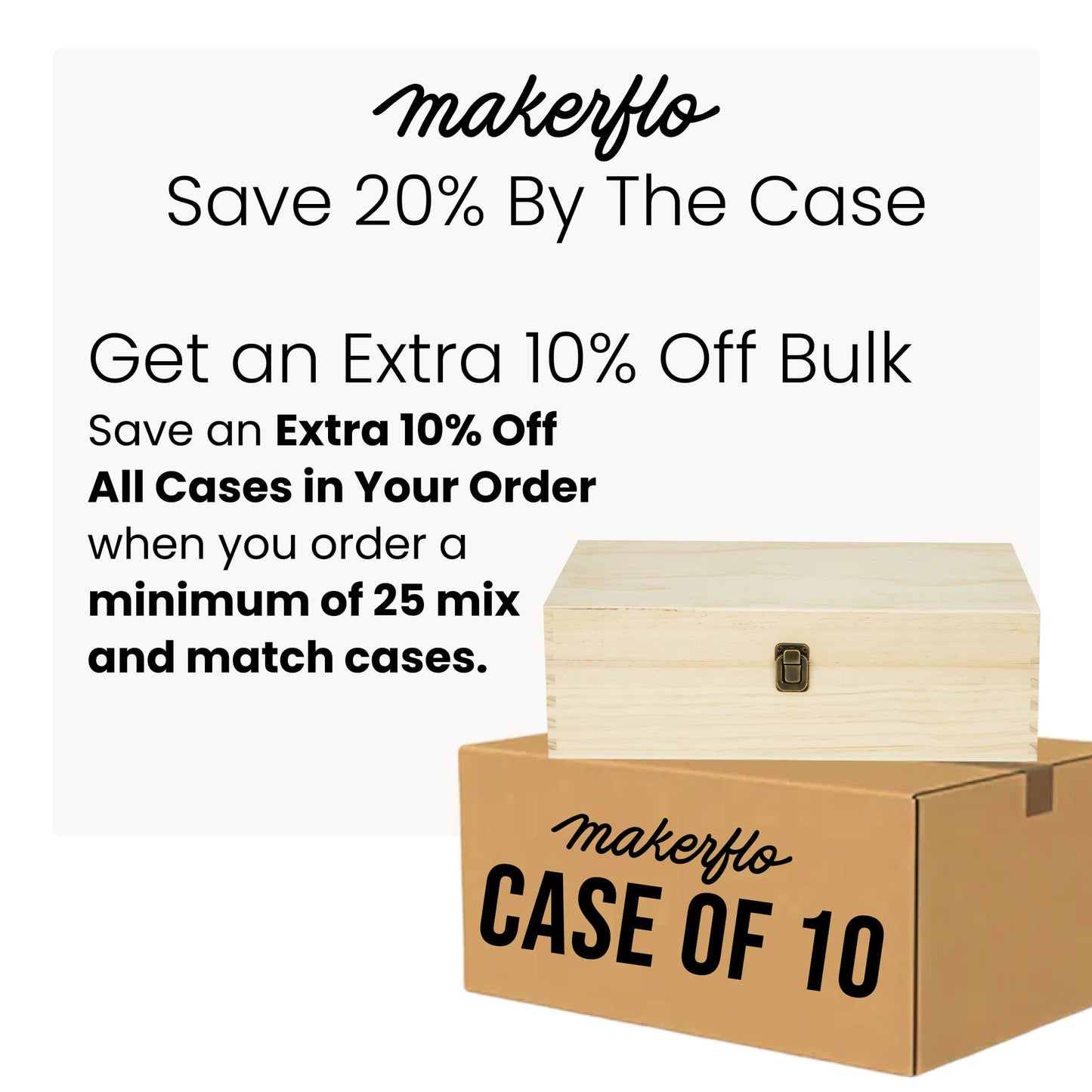 Wood Memory Boxes, XL