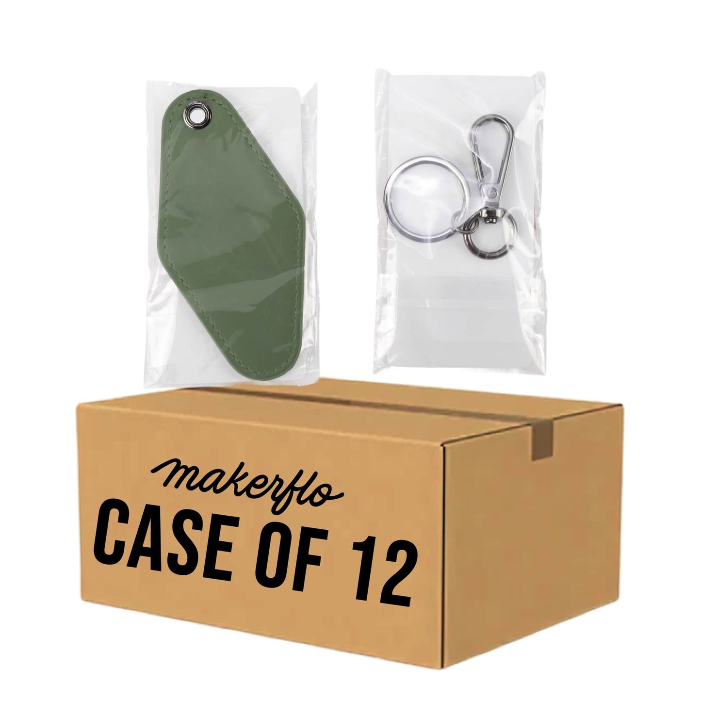 Laserette Motel Keychain