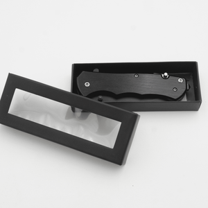 bulk pocket knife, black metal individually boxed