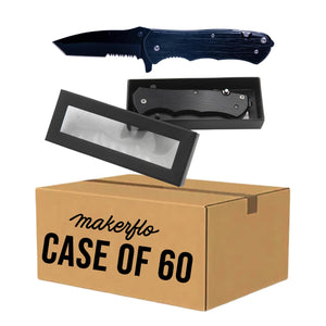 bulk pocket knives, black metal, case 60