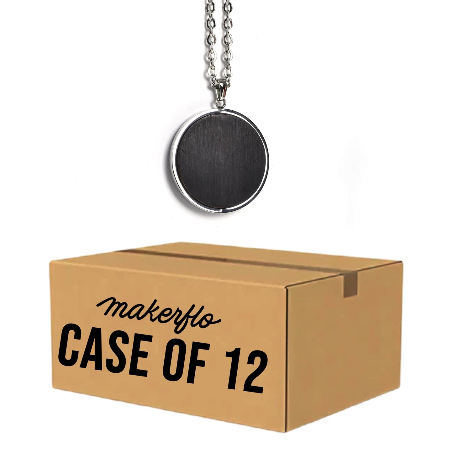 Wood Pendant Necklace