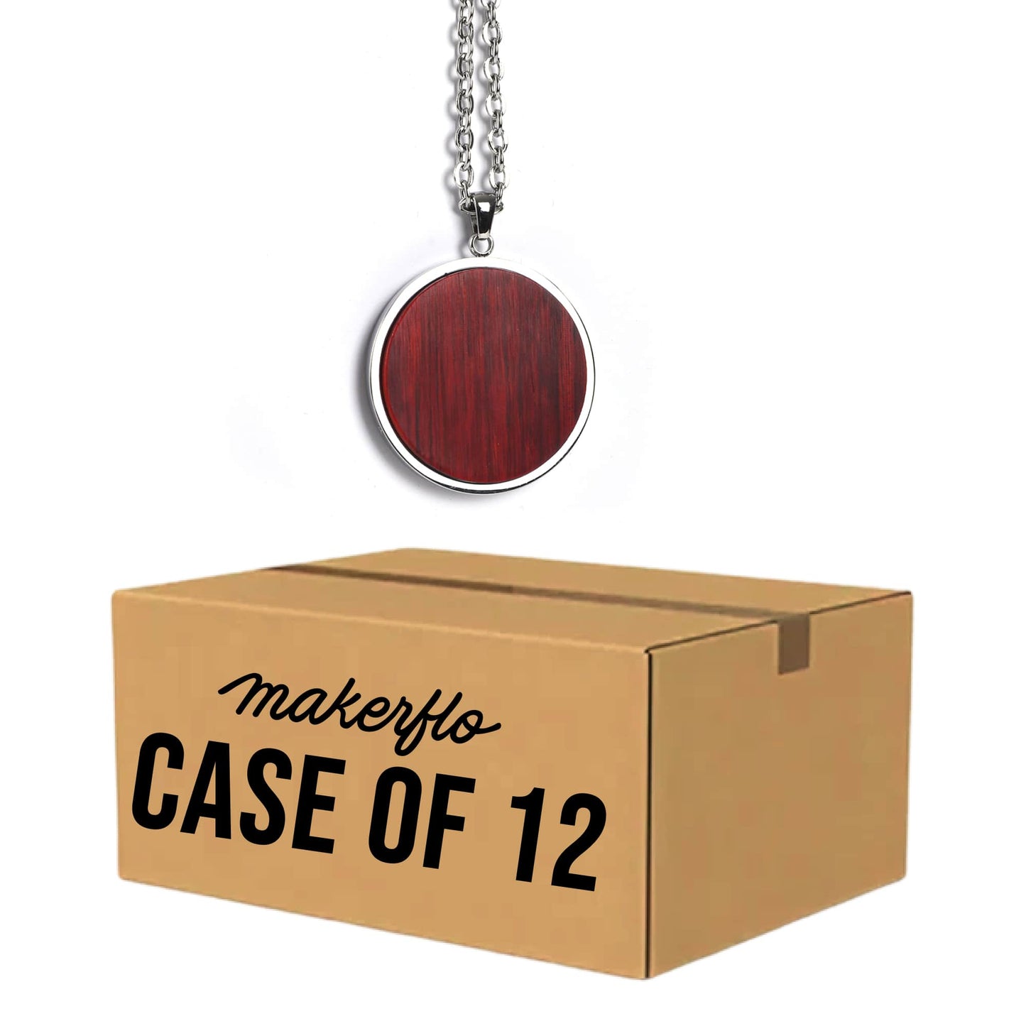 Wood Pendant Necklace