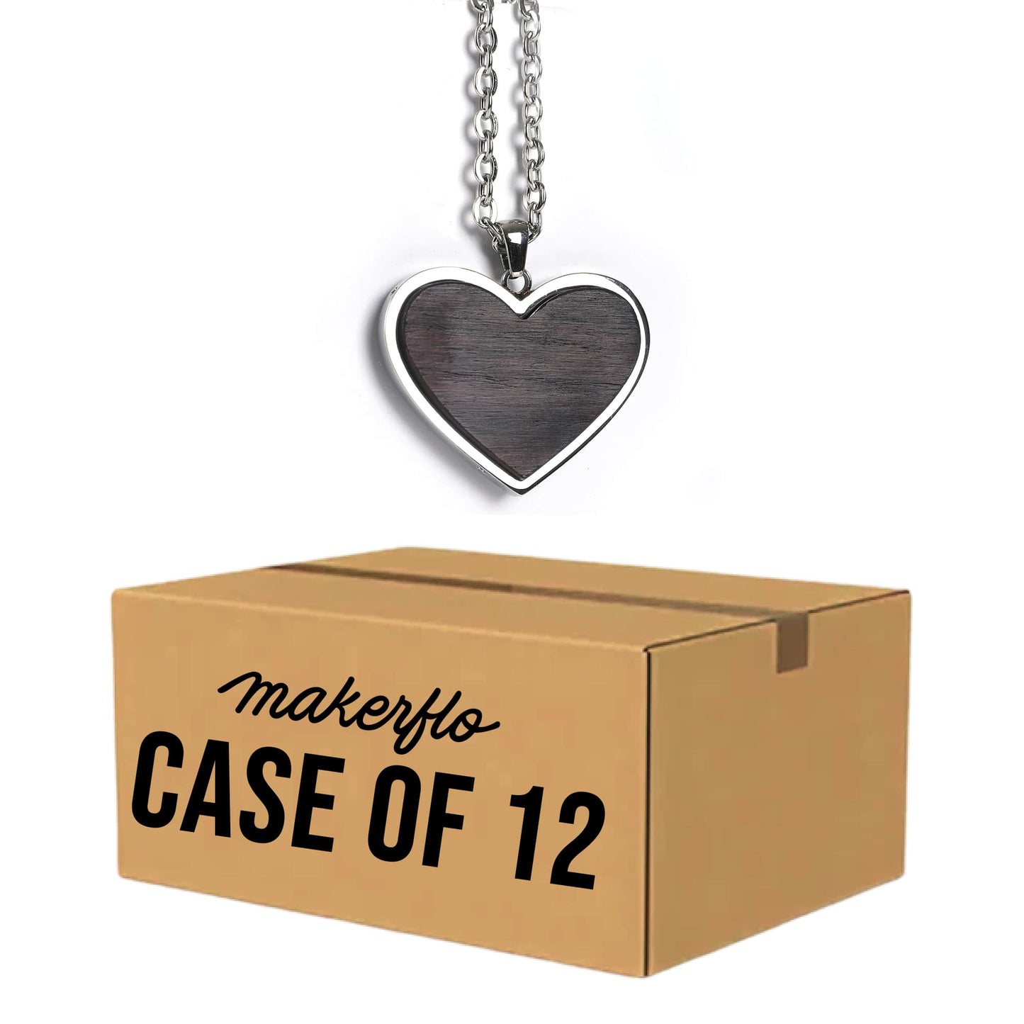 Wood Pendant Necklace