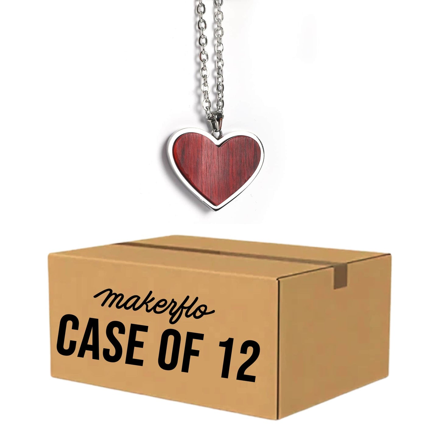 Wood Pendant Necklace