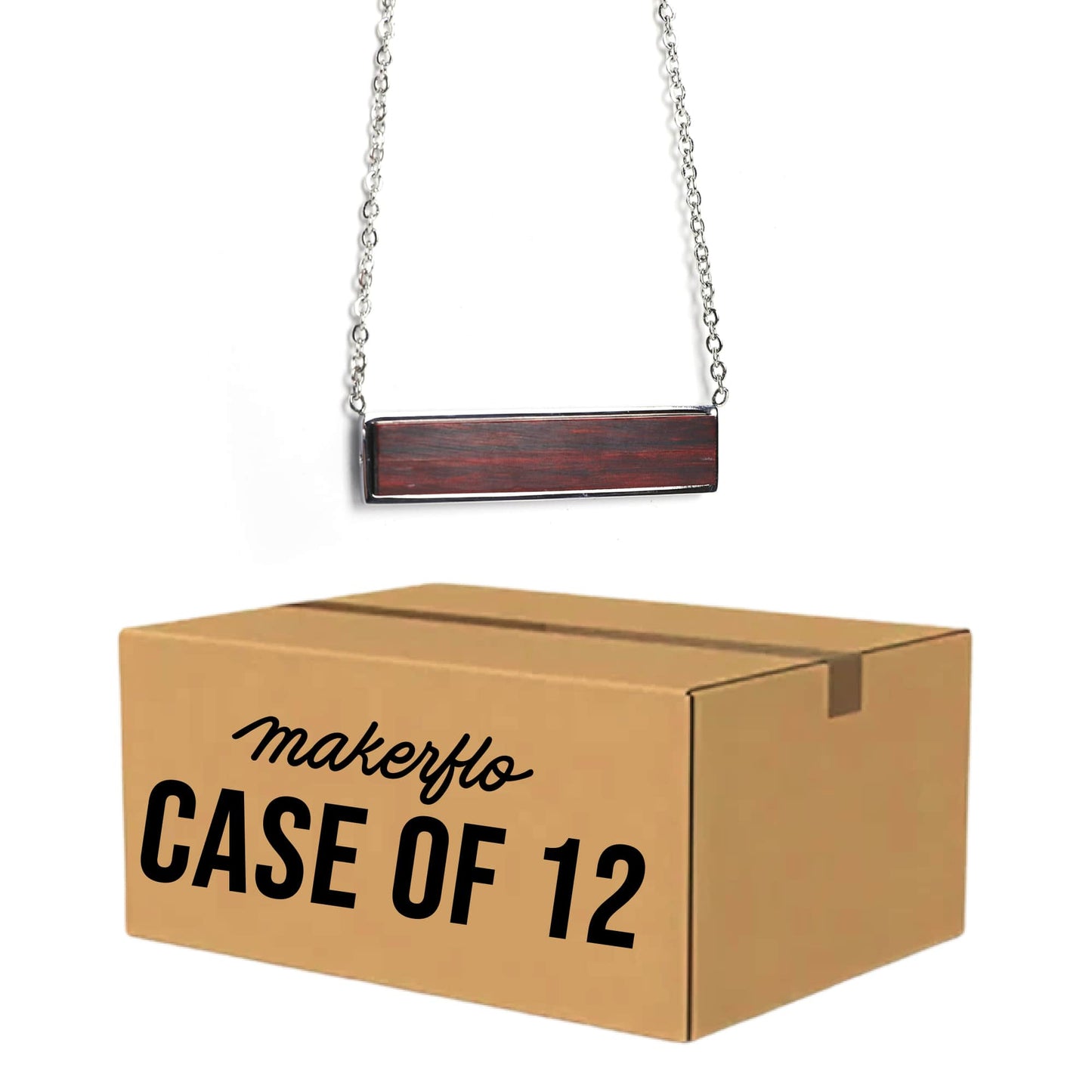 Wood Pendant Necklace