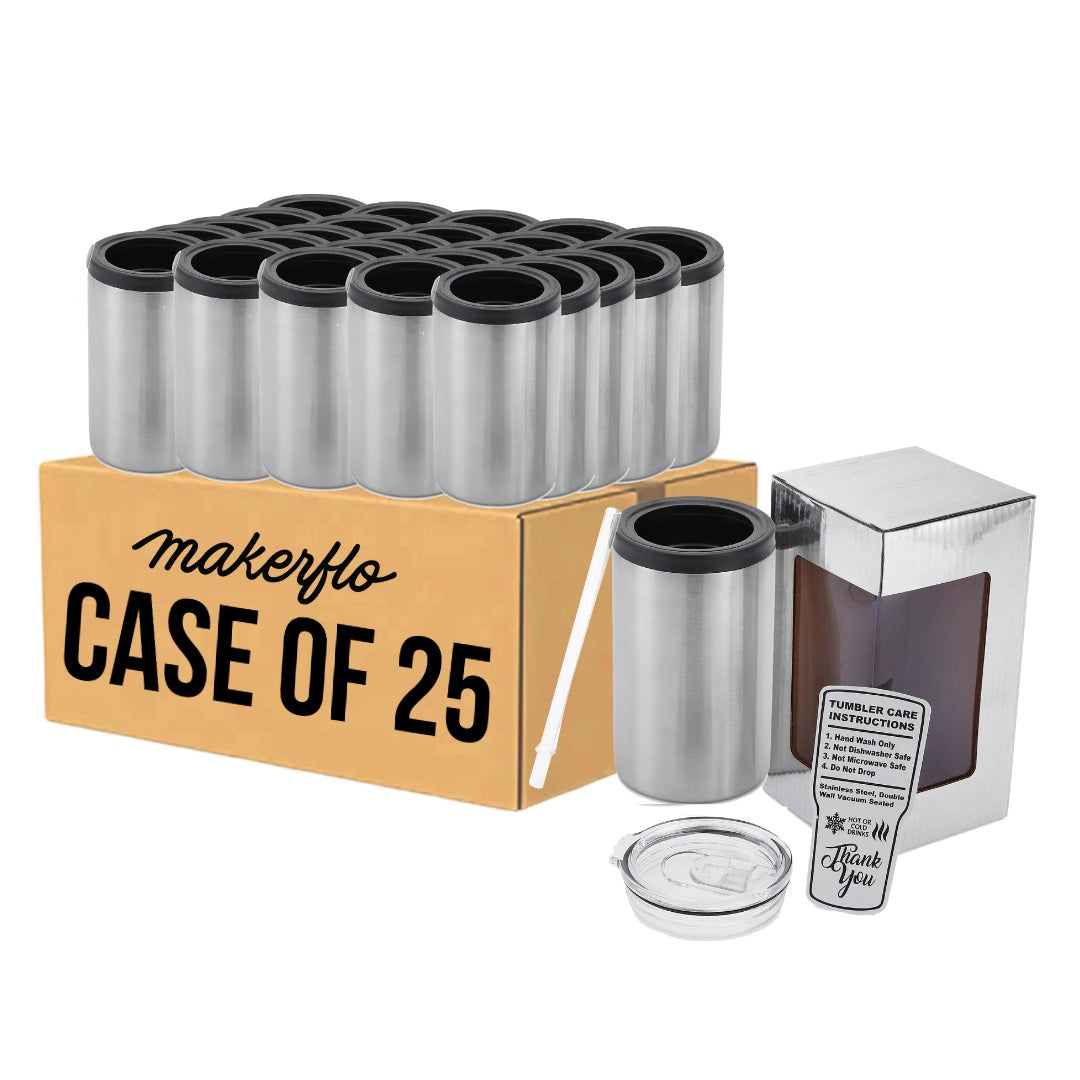 Stainless Steel Can Cooler for Standard 12oz Cans