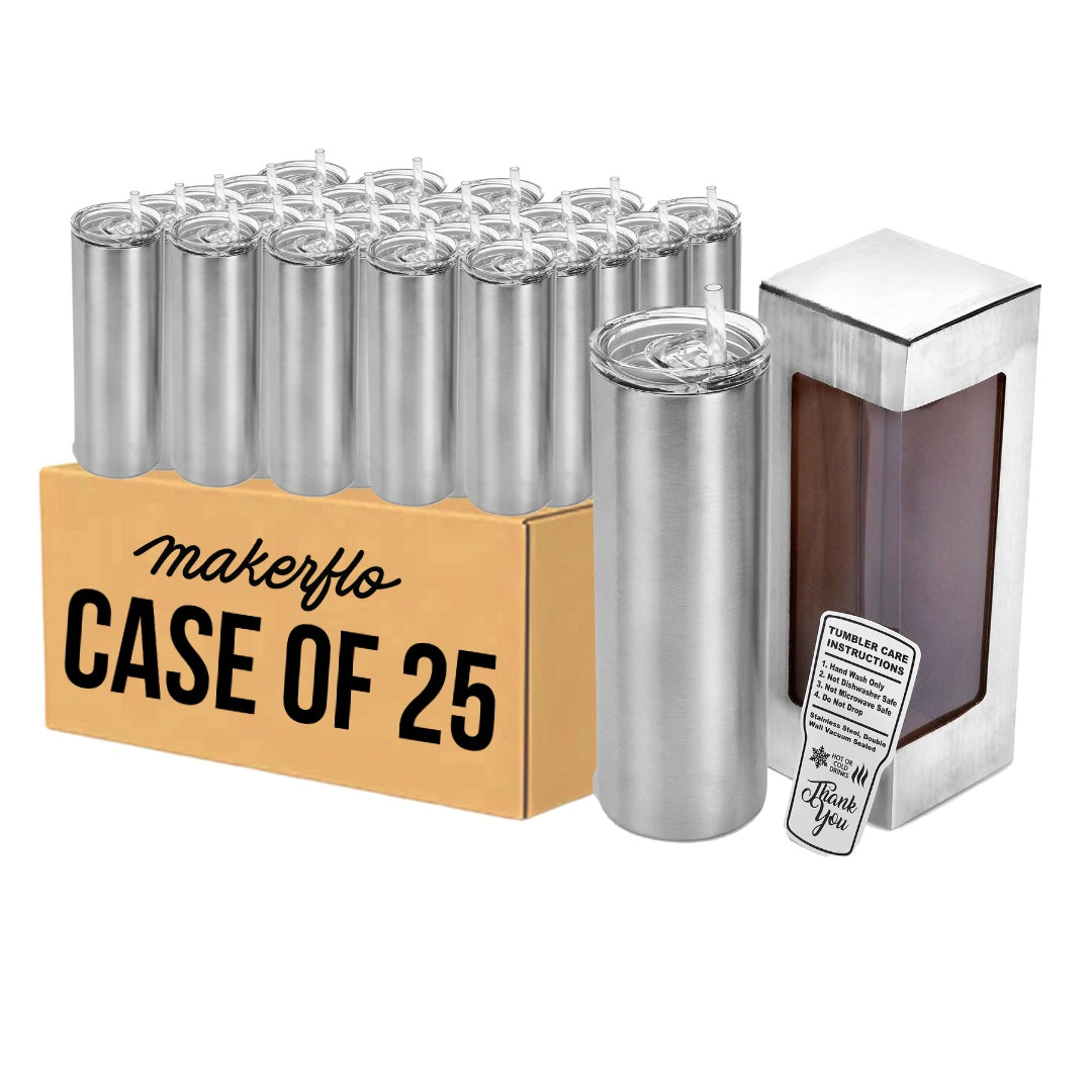 Missing NY Slims 1/250 全3サイズ 20oz Skinny Stainless Steel, Singles or Case of 25