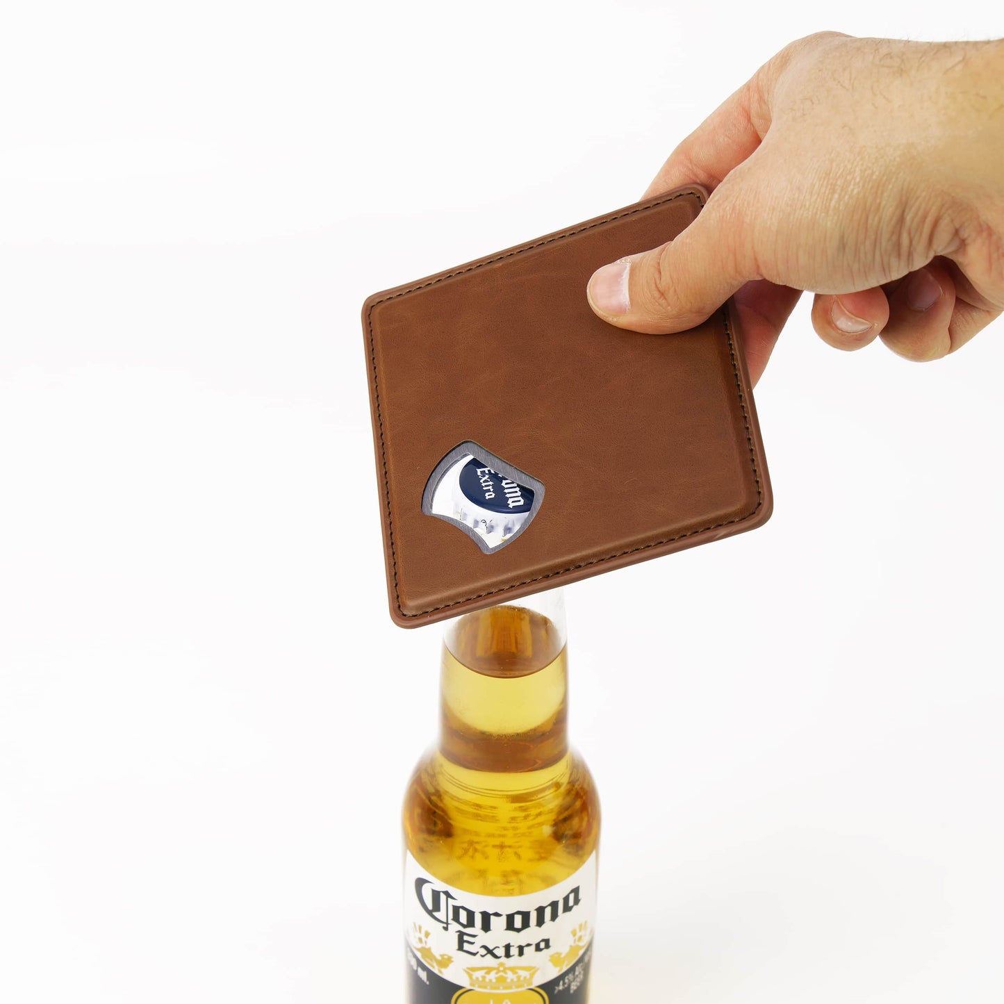 Laserette Bottle Opener Coaster