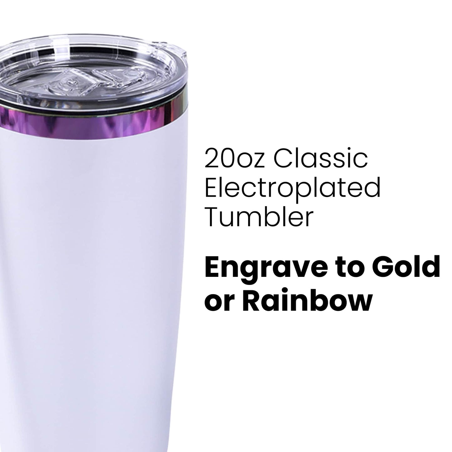 20oz Classic Electroplated Tumbler