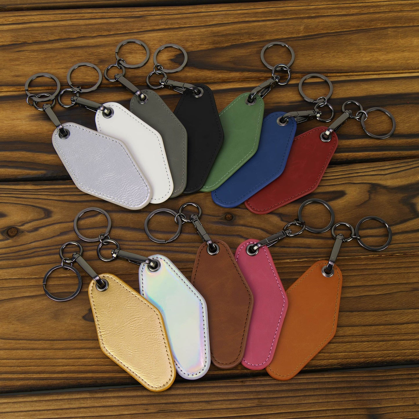 Laserette Motel Keychain