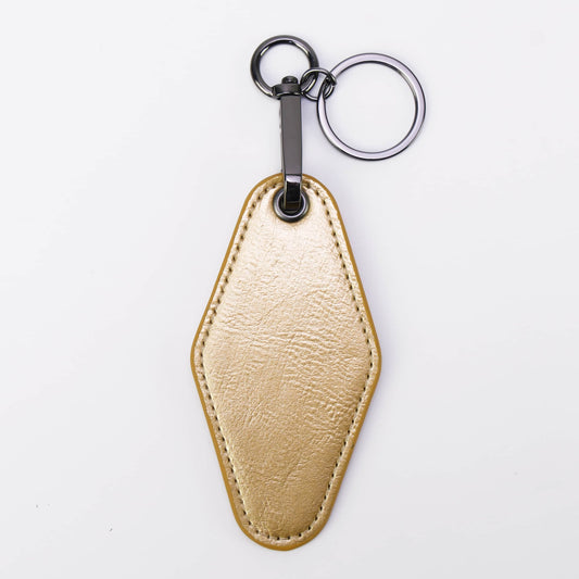Laserette Motel Keychain